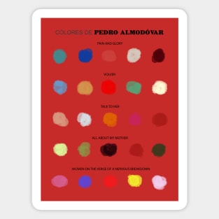 Colors of Almodovar Magnet